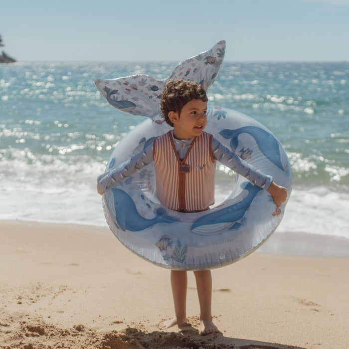 Little Dutch - Zwemband met staart - Blauw - Ocean World