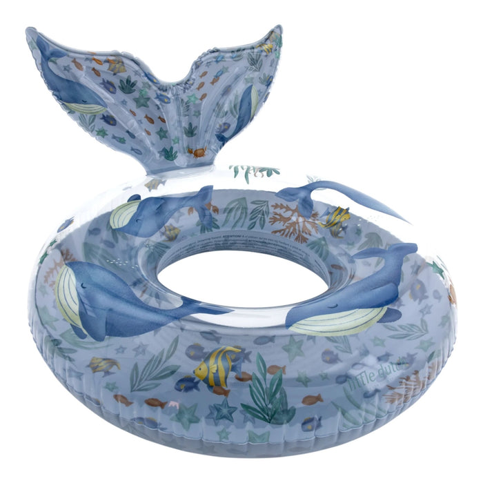 Little Dutch - Zwemband met staart - Blauw - Ocean World
