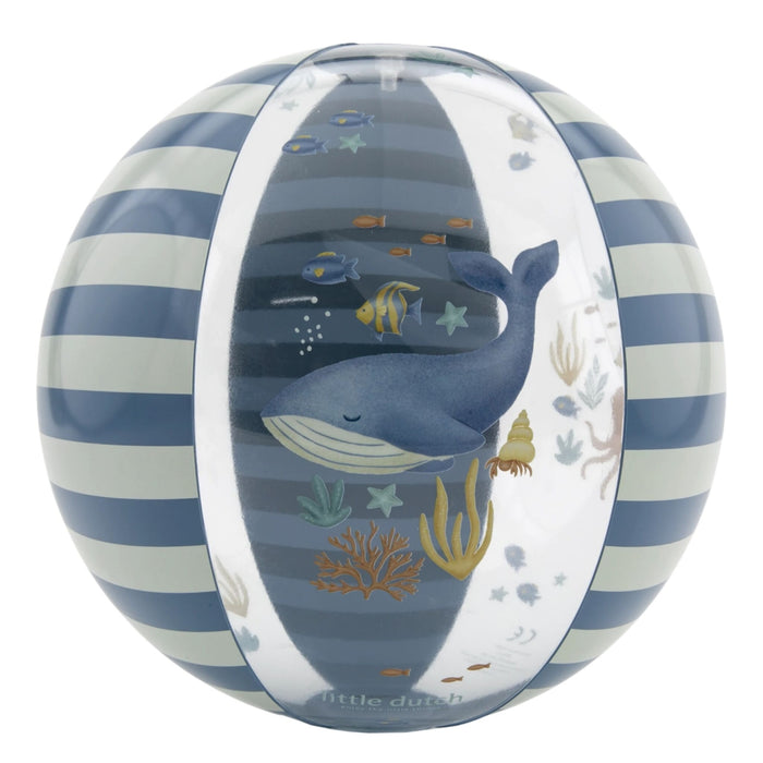 Little Dutch - Strandbal - Blauw - Ocean World