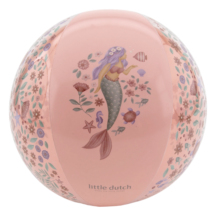 Little Dutch - Strandbal Roze - Dreamy Mermaid