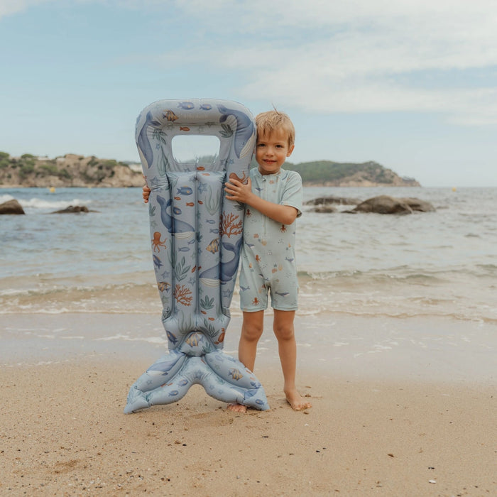 Little Dutch - Luchtmatras Blauw - Ocean World