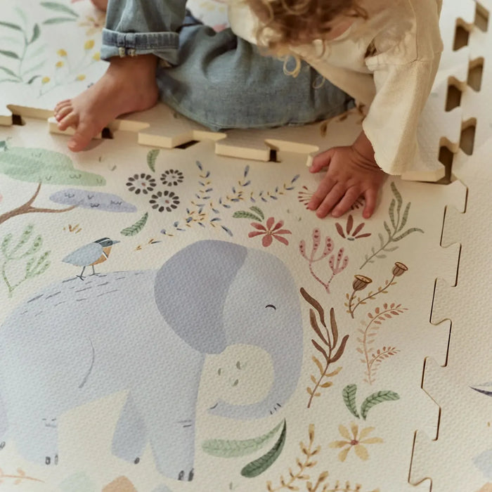 Little Dutch - Puzzelmat XL Safari Friends