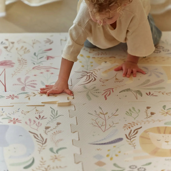 Little Dutch - Puzzelmat XL Safari Friends