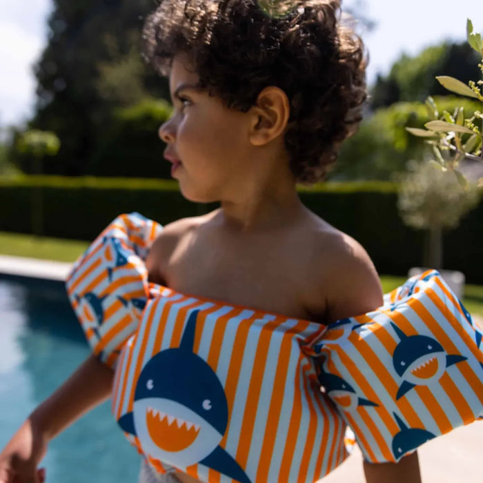 Swim Essentials - Puddle Jumper - Striped shark - (2-6 jaar)
