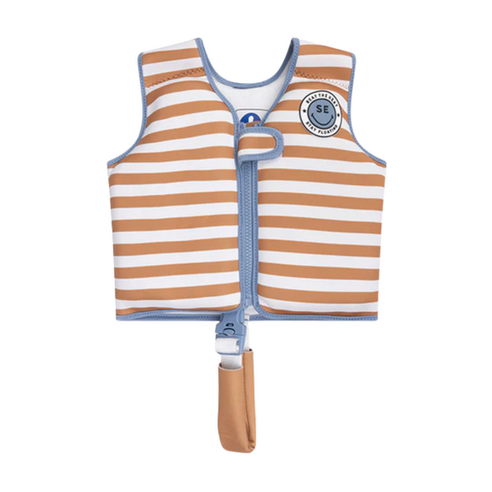 Swim Essentials - Zwemvest - Bruin/Wit - Softlines