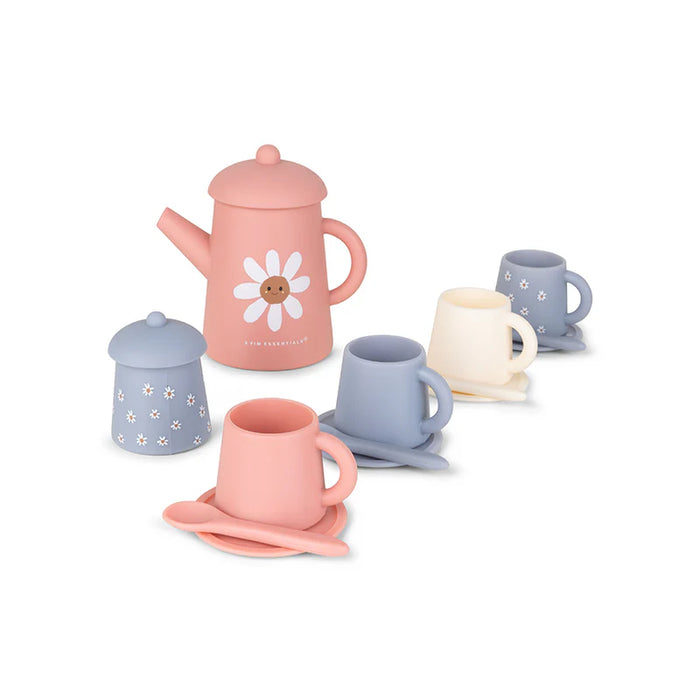 Swim Essentials -  Silicone Tea Set - Daisy Flowers