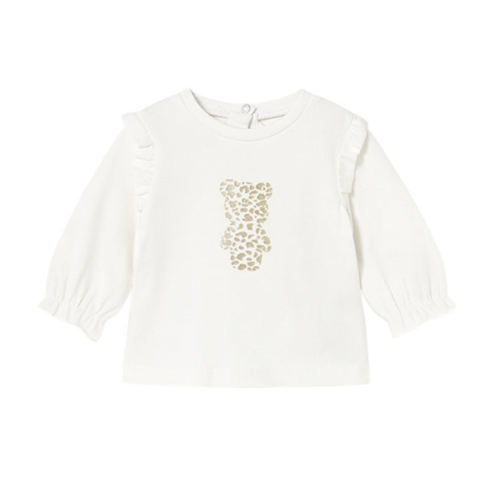 Mayoral - L/s t-shirt Natural