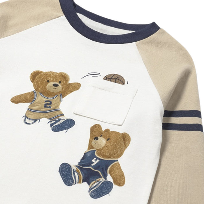 Mayoral - L/s t-shirt Latte