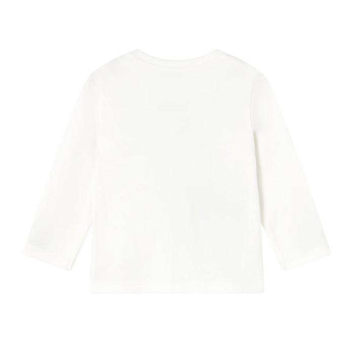 Mayoral - L/s ""Play"" tractor shirt Cream