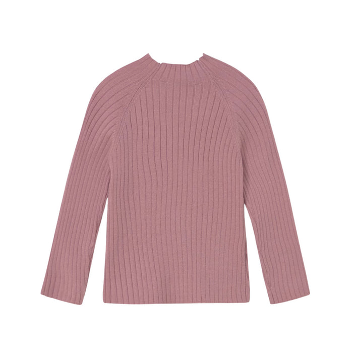 Mayoral - Knit mockneck Orchid