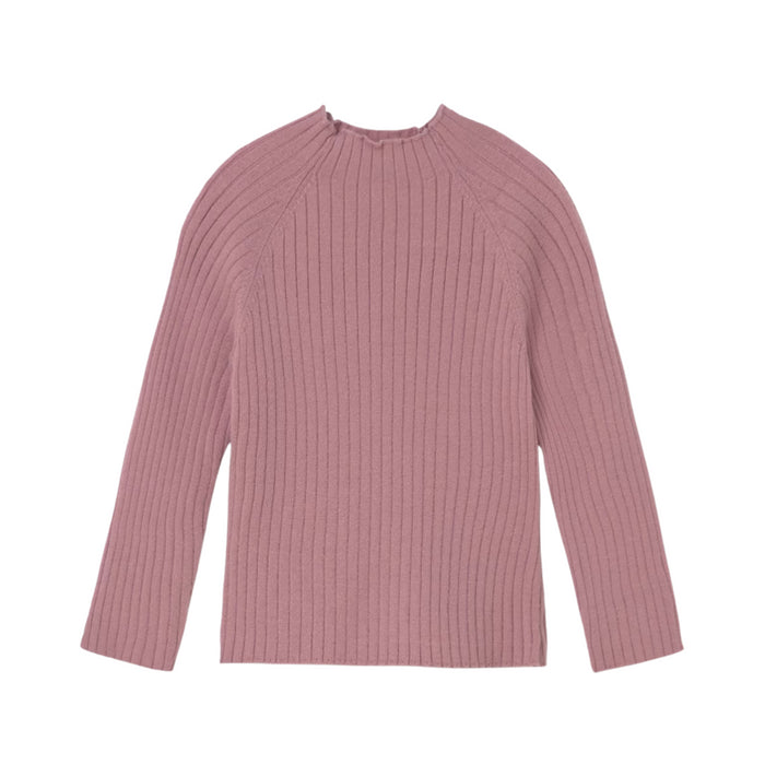 Mayoral - Knit mockneck Orchid