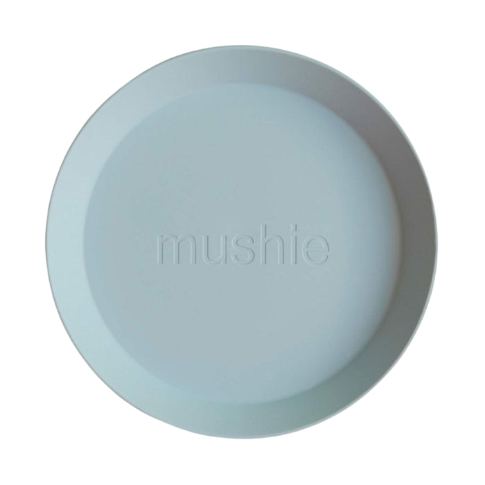 Mushie - Bord Rond Powder Blue (2 Pcs)