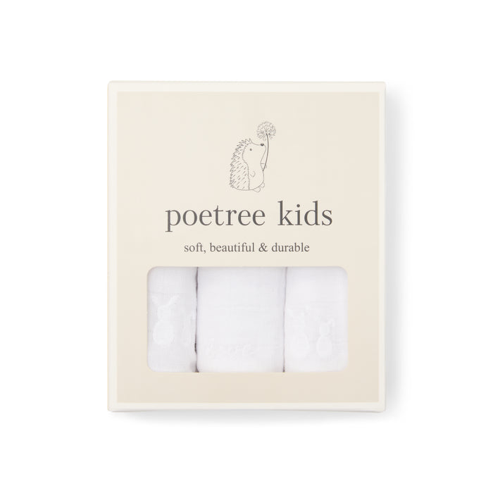 Poetree - Tetra doekjes wit