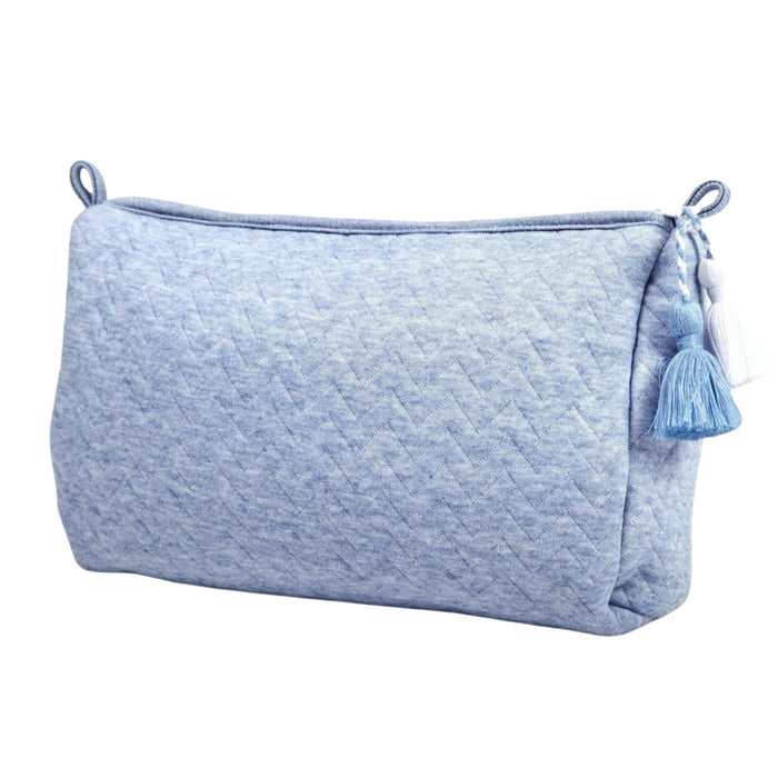 Poetree - Chevron Denim Blue - Toilettas