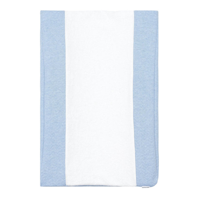 Poetree - Chevron Denim Blue - Aankleedkussenhoes