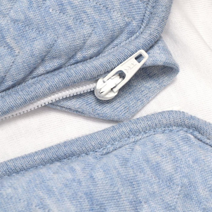 Poetree - Chevron Denim Blue - Slaapzak 90 cm (TOG2,5)