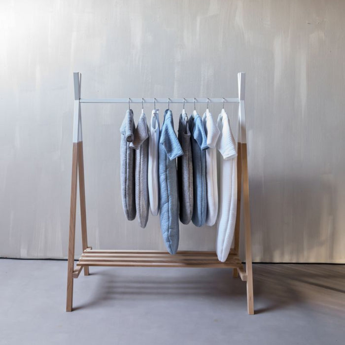 Poetree - Chevron Denim Blue - Slaapzak 90 cm (TOG2,5)