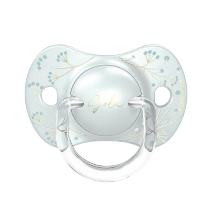 SX - GOLD - Soother - Sili, - Reversible - 0/6M - Blue