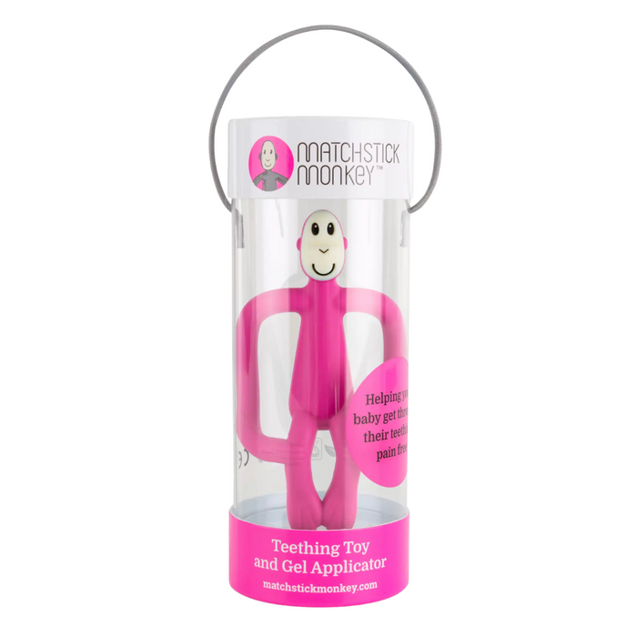 Matchstick monkey - Bijtring Roze