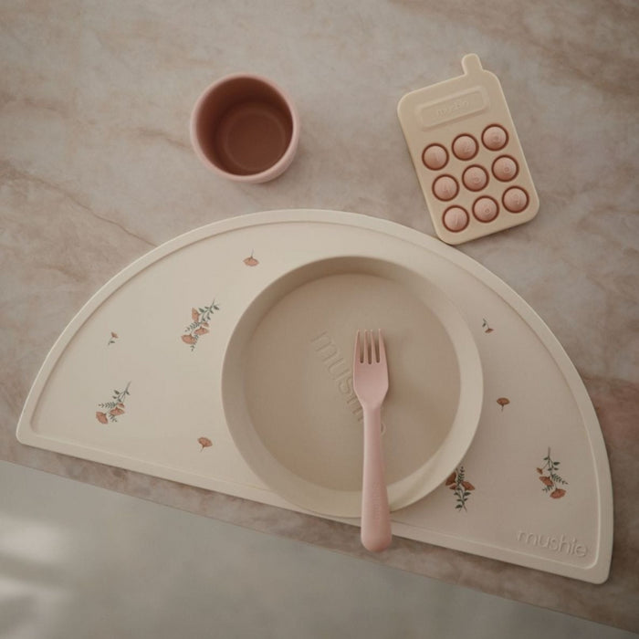 MUSHIE - Bord rond - Vanilla (2 PCS)