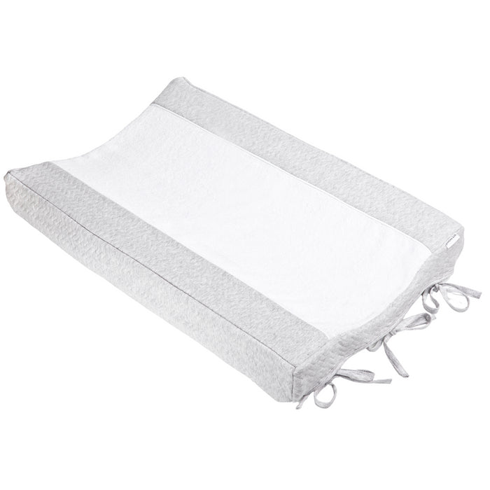 Poetree - Chevron Light Grey Melange - Aankleedkussenhoes