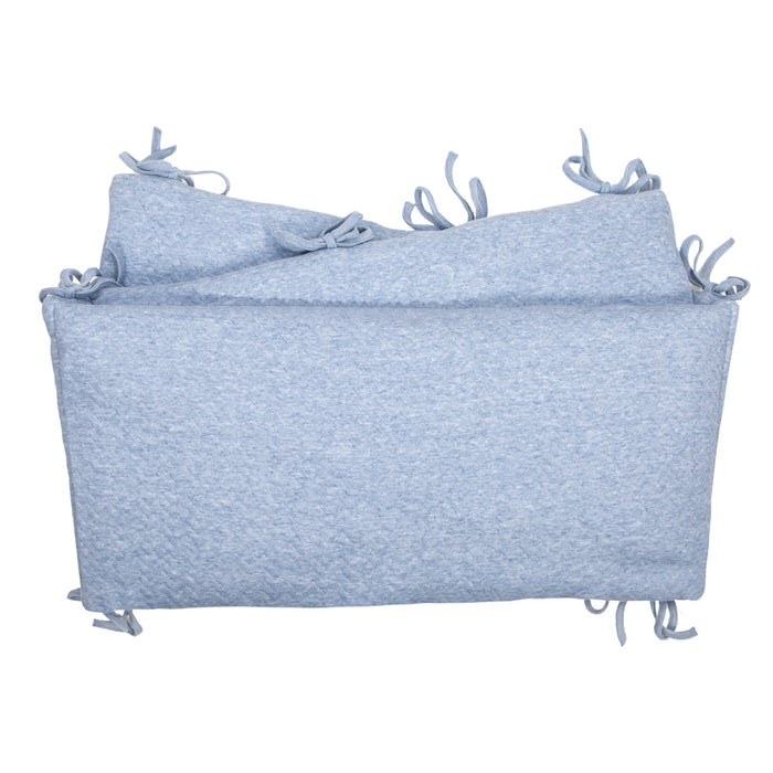 Poetree - Chevron Denim Blue - Bedomrander