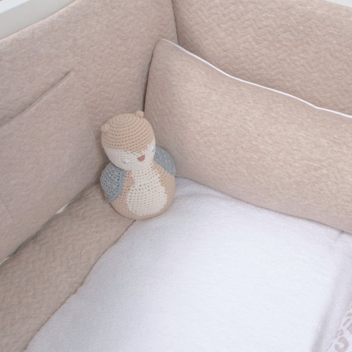 Poetree - Chevron Light Camel - Bedomranding 35x205