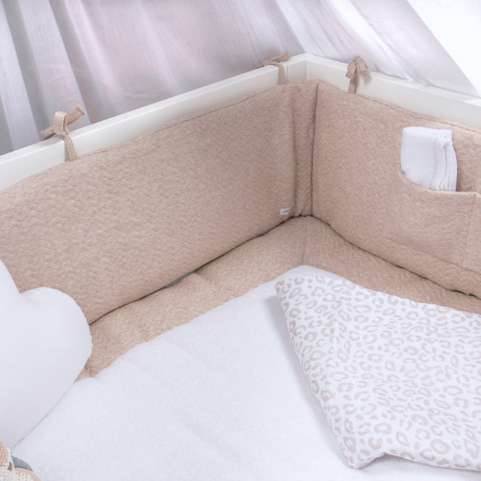 Poetree - Chevron Light Camel - Bedomranding 35x205