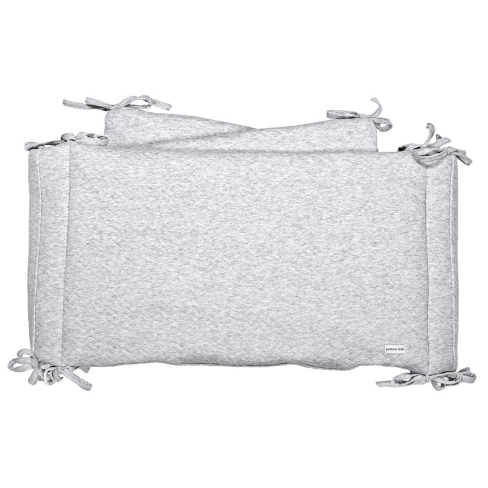 Poetree - Chevron Light Grey Melange - Bedomranding 40x210cm