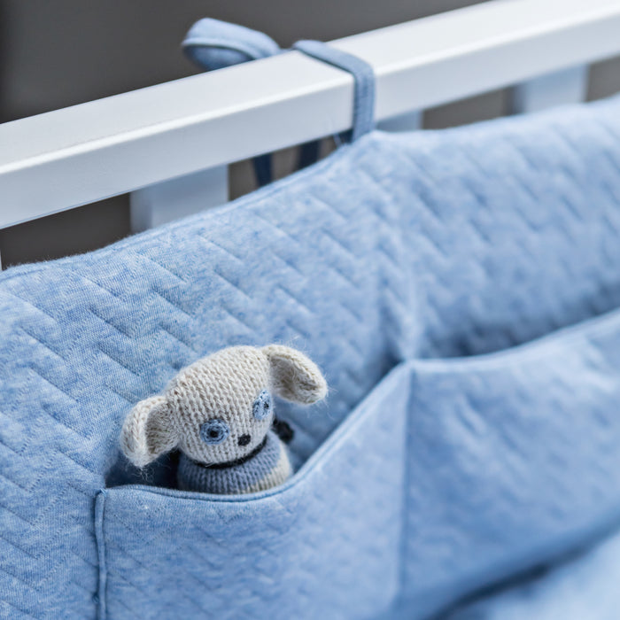 Poetree - Chevron Denim Blue - Box Bumper/ Parc beschermer