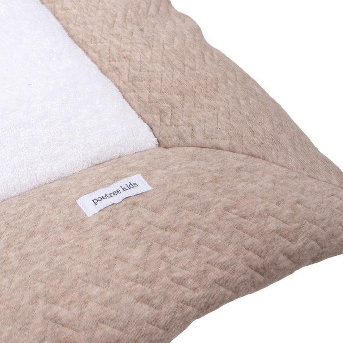 Poetree - Chevron Light Camel - Boxkleed/Parc kleed (75x95cm)