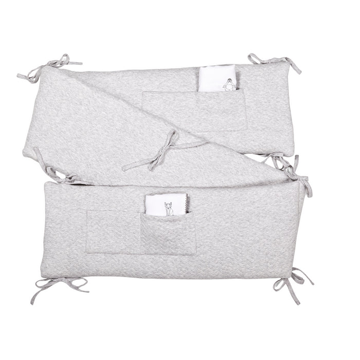 Poetree - Chevron Light Grey Melange - Boxomranding