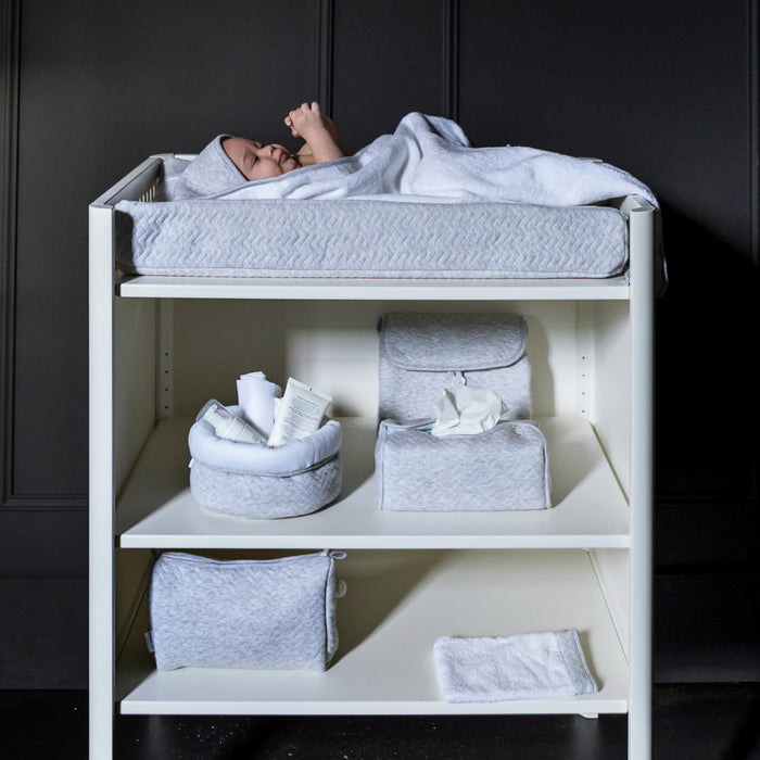 Poetree - Chevron Light Grey Melange - Commodemand