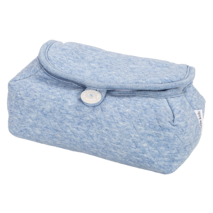 Poetree - Chevron Denim Blue - Hoes voor vochtige doekjes