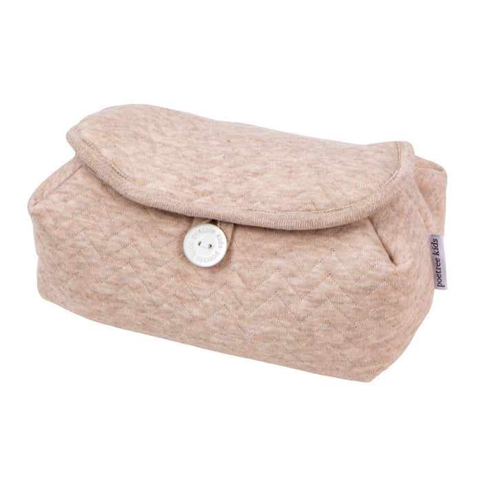Poetree - Chevron Light Camel - Hoes voor vochtige doekjes