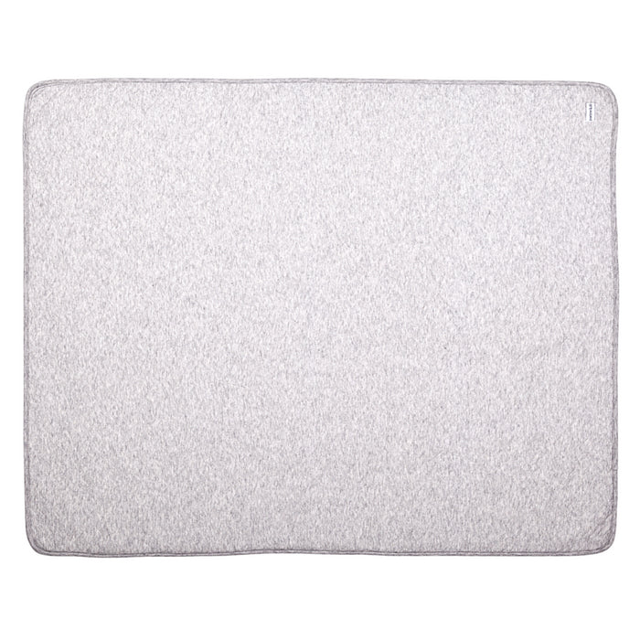 Poetree - Chevron Light Grey Melange - Ledikant deken 100x135cm