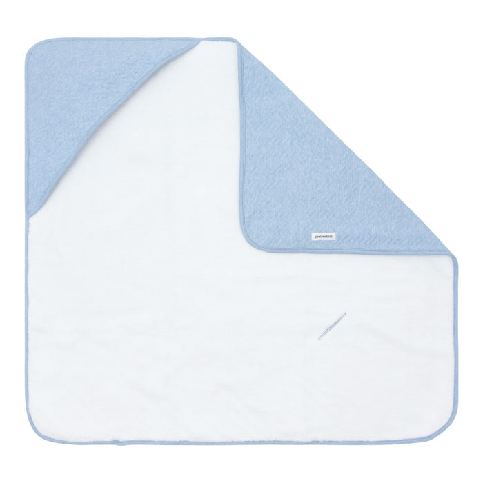 Poetree - Chevron Denim Blue - Omslagdoek (80x80cm)