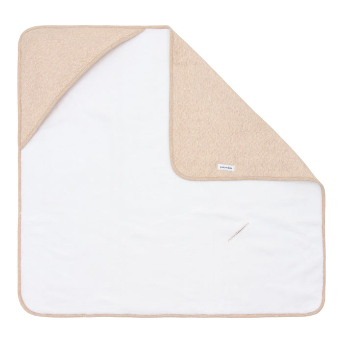 Poetree - Chevron Light Camel - Omslagdoek (80x80cm)