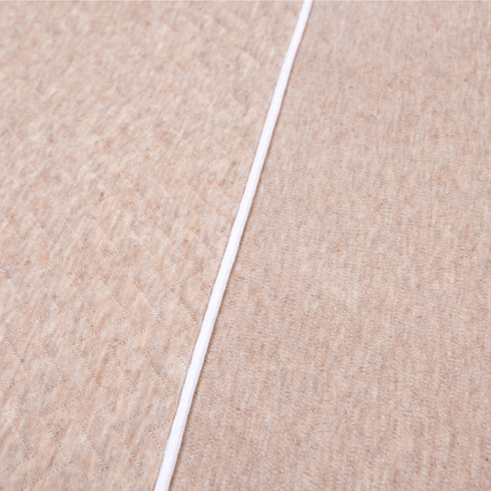 Poetree - Chevron Light Camel - Park Dekbedovertrek & Kussensloop 80X80cm / 40x30cm