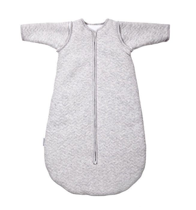 Poetree - Chevron Light Grey Melange - Slaapzak - 70
