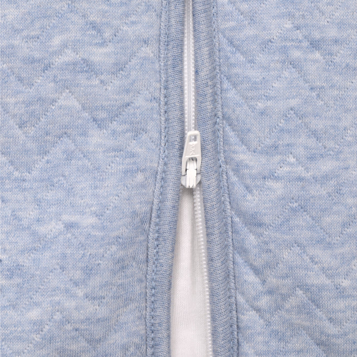 Poetree - Chevron Denim Blue - Slaapzak 70cm (TOG 2,5)