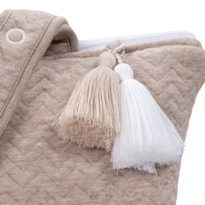 Poetree - Chevron Light Camel - Verzorgingstas /Mommy bag