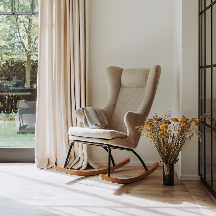 Quax - ROCKING ADULT CHAIR DE LUXE - CLAY