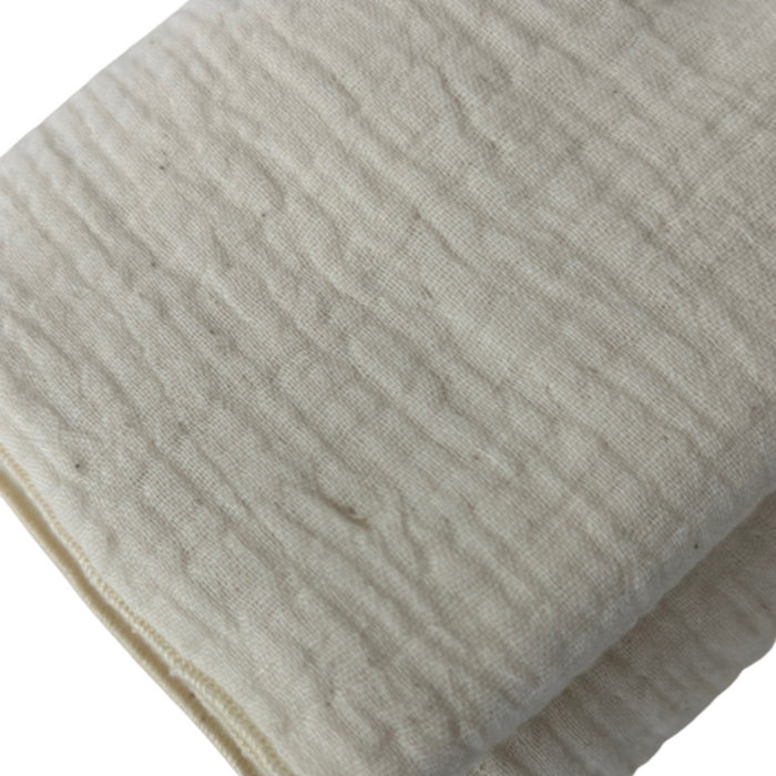 Nanami - Swaddle 100 x 135 cm | bio mouseline latte/beige