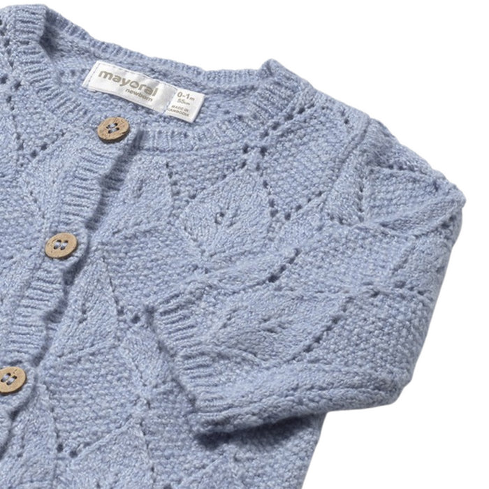 Mayoral - Knit cardigan H. Skyblue