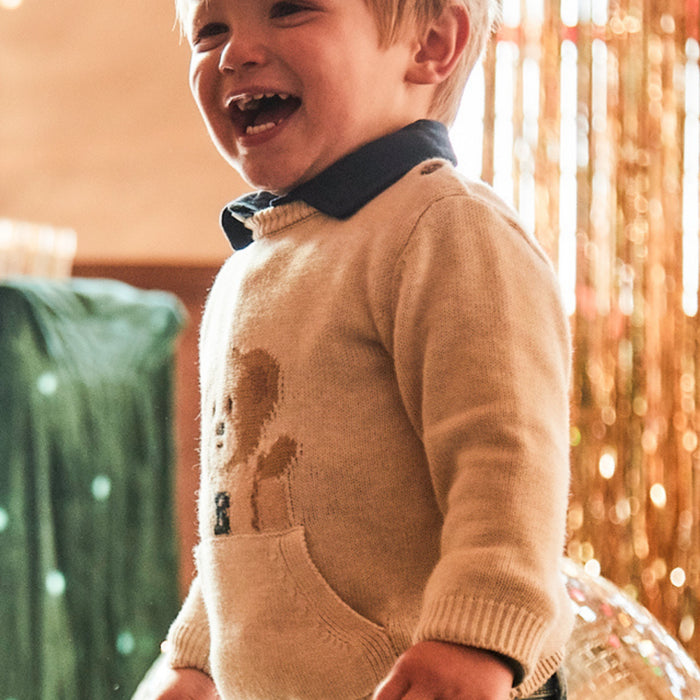 Mayoral - Oversized jumper Oat