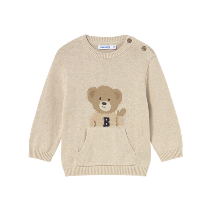 Mayoral - Oversized jumper Oat