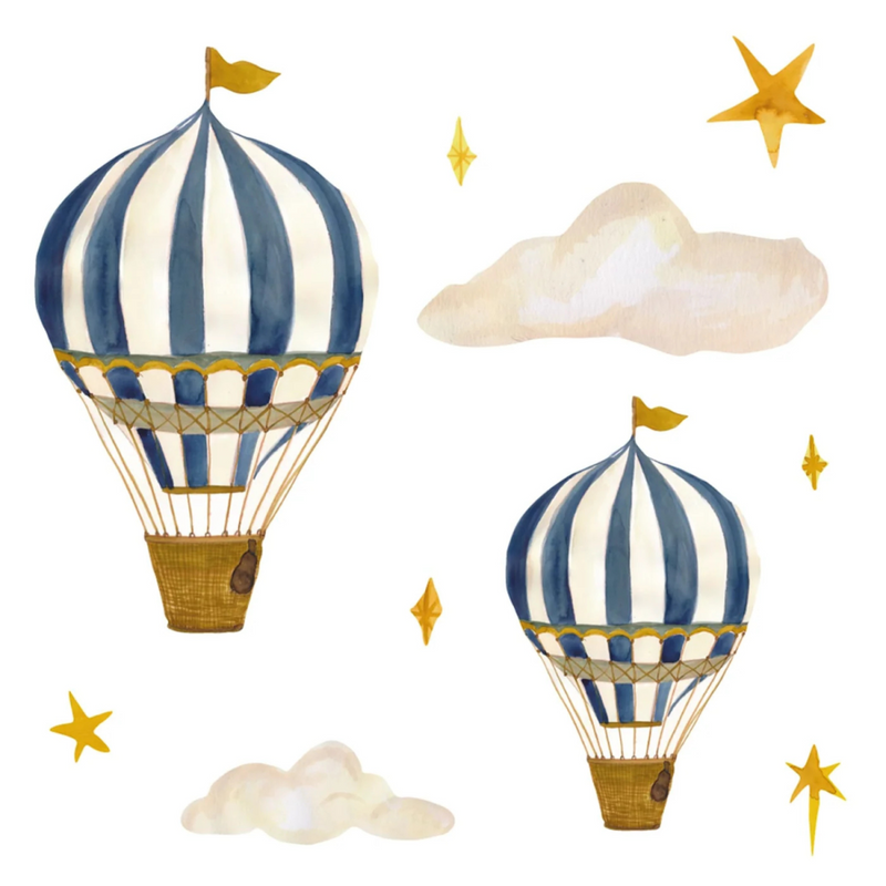 That's mine - Wallsticker dreamy balloons - Blue