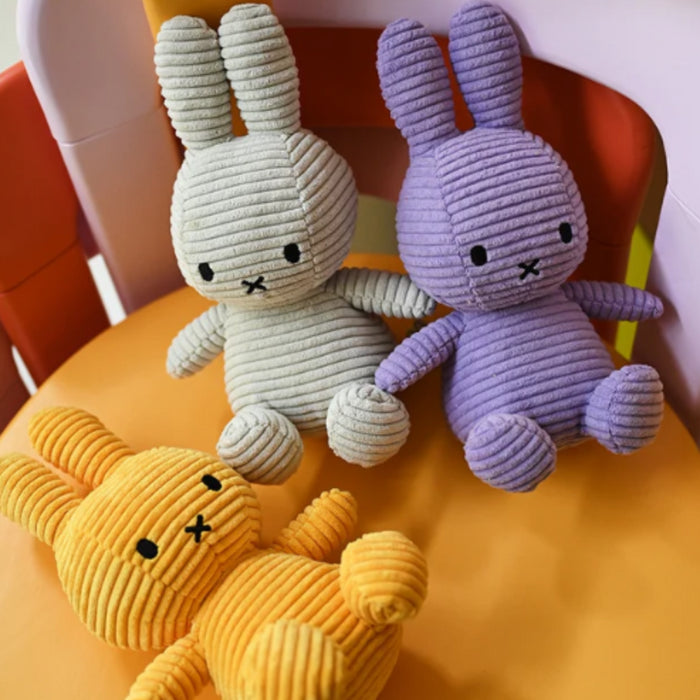 Nijntje - Miffy Eco Corduroy - Lila - 23cm