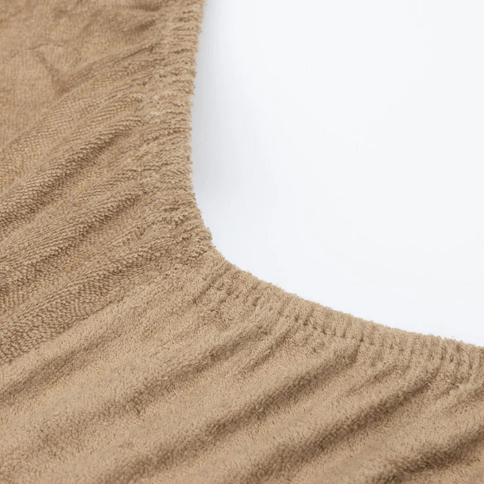 Jollein - Aankleedkussenhoes Badstof 50x70cm Sea Green/Biscuit (2p)